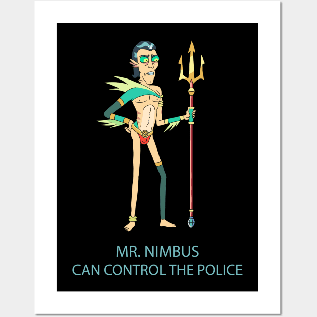 Mr. Nimbus Wall Art by valentinahramov